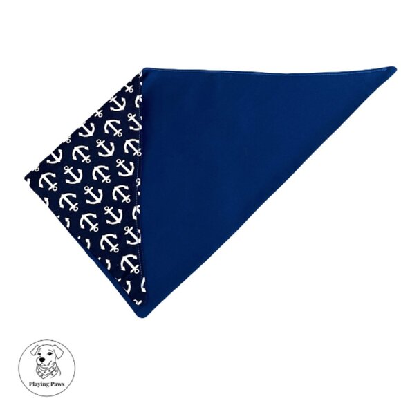 Handmade Double-Sided Dog Bandana (Medium) - Picture 3 of 6